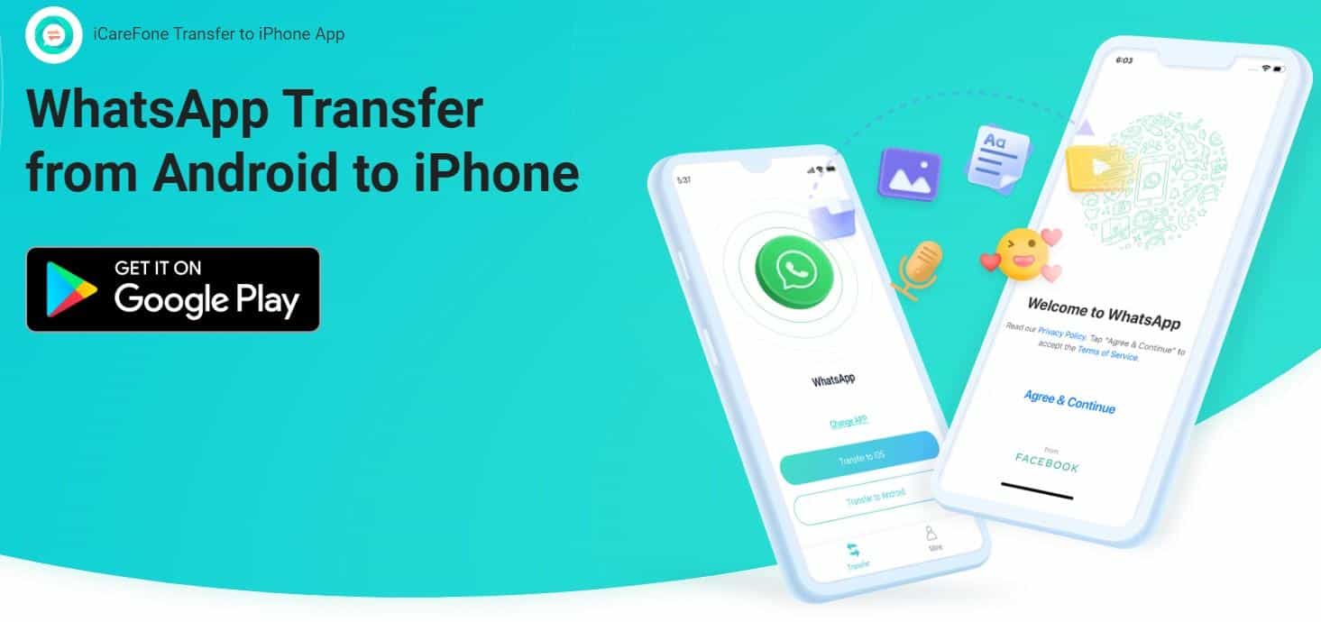 How to Transfer WhatsApp from Android to iPhone 16 with iCareFone Transfer App