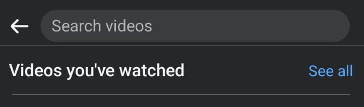 How to Check Facebook Watched Video History on Android