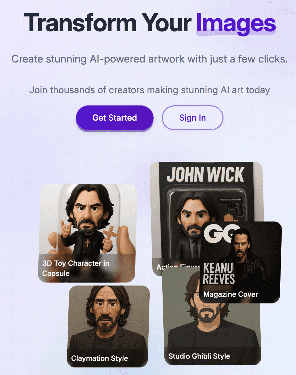 PicShift AI Image Generator
