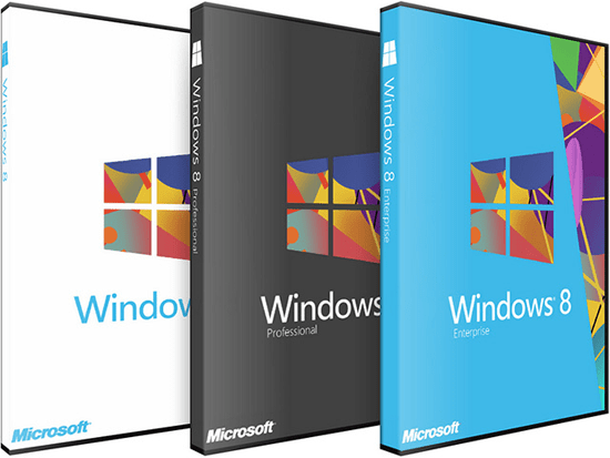 Difference between Windows 8, Windows 8 Pro, Windows RT and Windows 8 Enterprise
