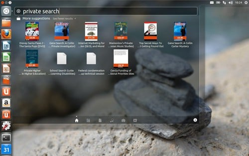 Ubuntu 12.10 interface