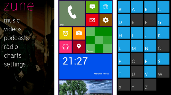 Windows Phone looks on Android