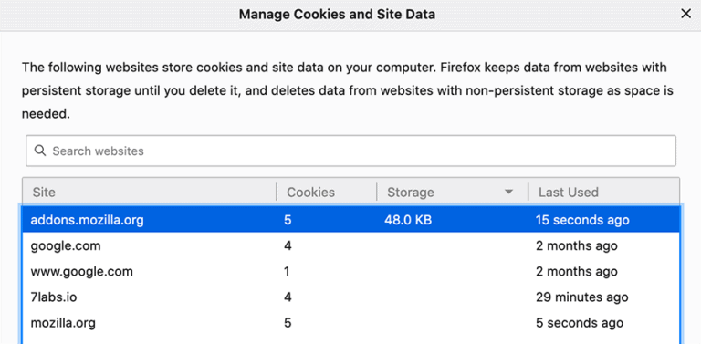 Clear Site-specific Cookies, Cache From Chrome, Safari, Firefox, Edge & IE