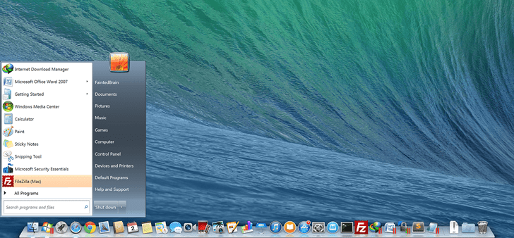 Run Windows applications on Mac OS X