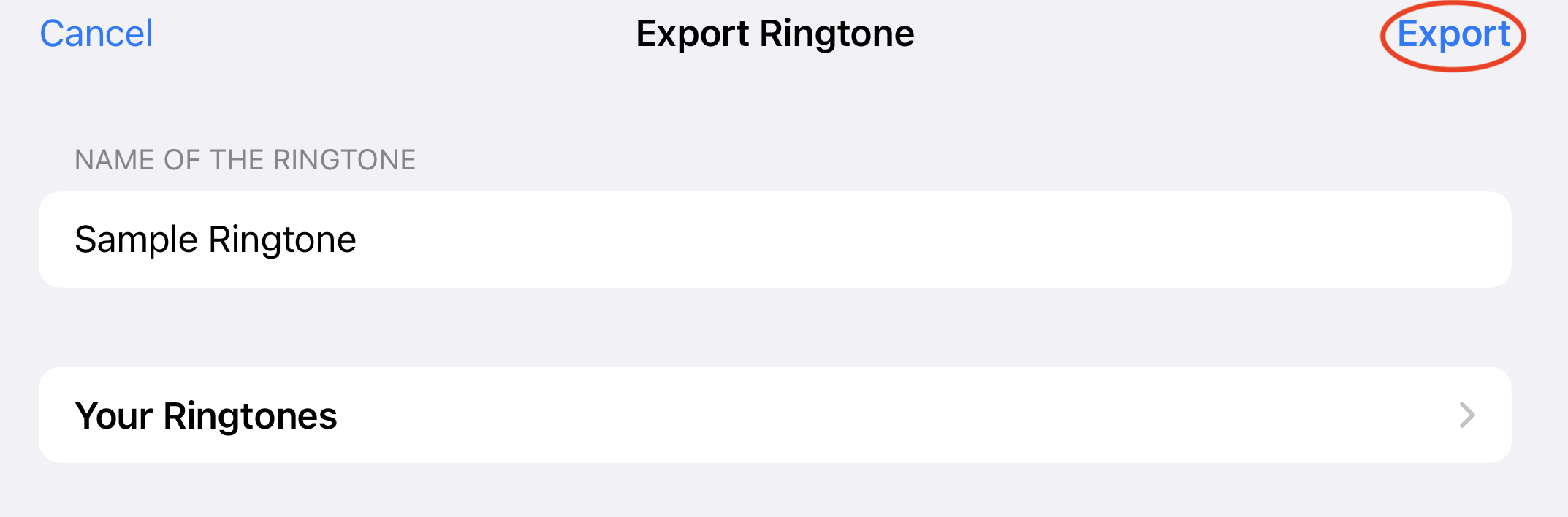 Set custom ringtone on iPhone without iTunes and Computer_11
