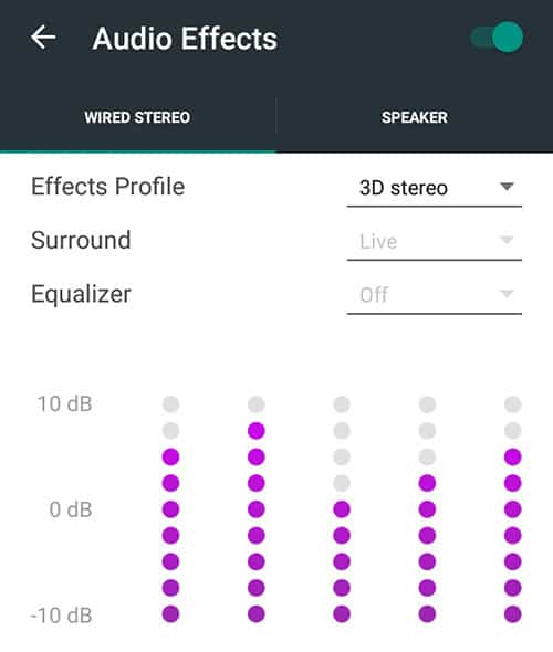 Custom Equalizer on Android