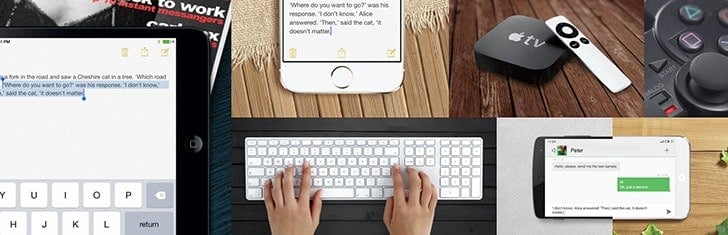 Type on iPhone, iPad or Android devices using Mac keyboard