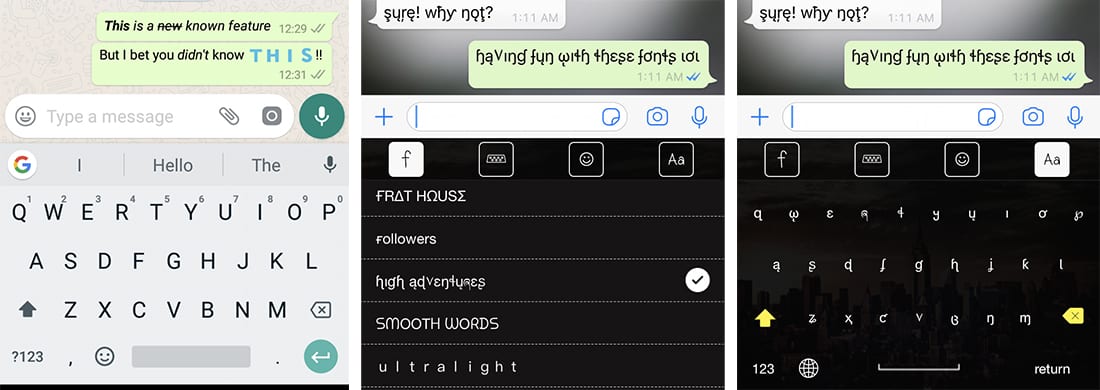 About: Stylish Chat for Whatsapp: Stylish Font (Google Play