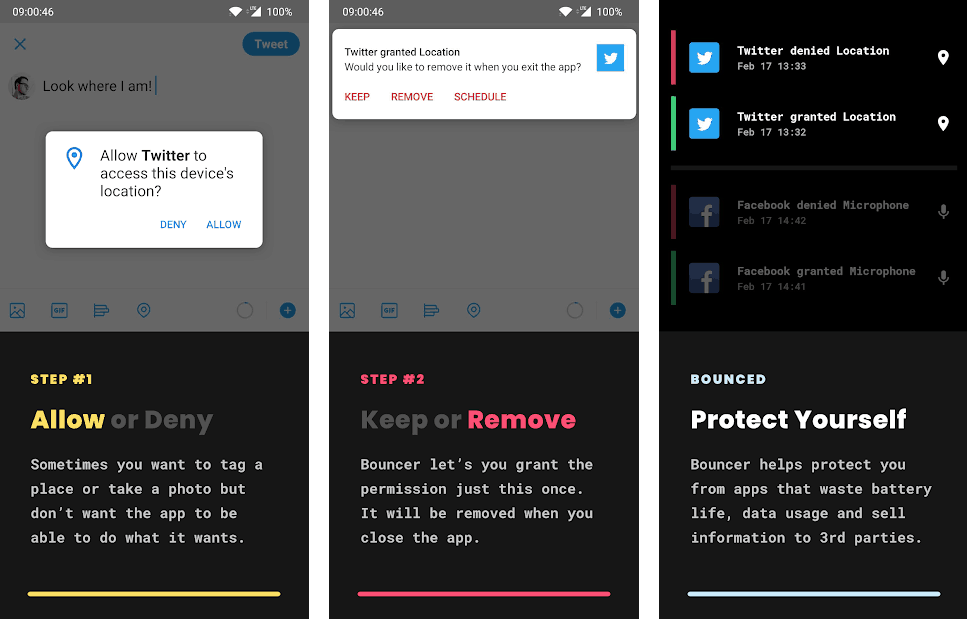 Grant temporary app permissions or revoke them automatically on Android