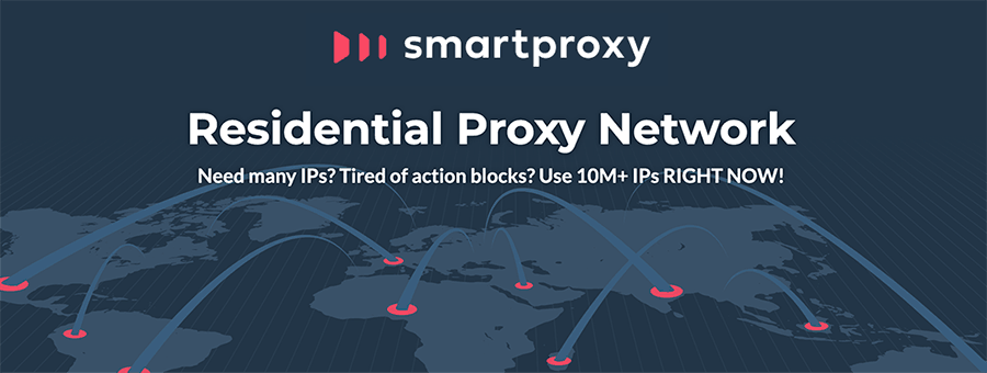 SmartProxy Residential IP Proxy