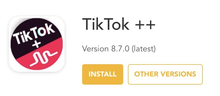 Install Tiktok++ on iPhone, iPad without jailbreak - No Jailbreak