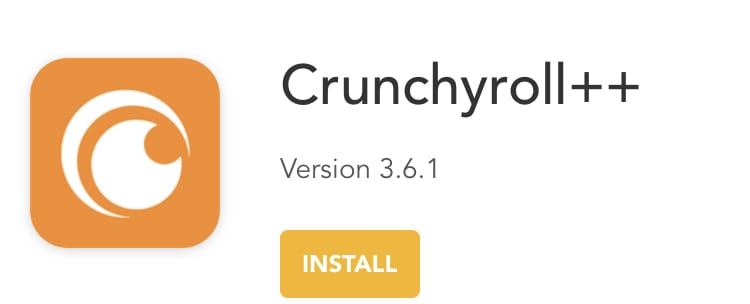 Crunchyroll na App Store