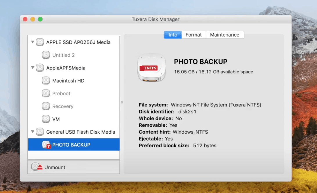 Premium NTFS Driver with Full Native Read-Write, Disk Management Support on Mac