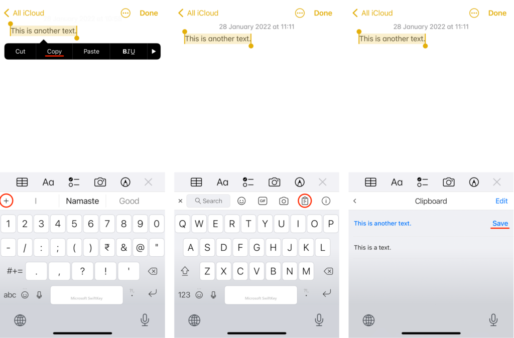 How to view Clipboard History (Multiple Clipboard) Android, iPhone, iPad