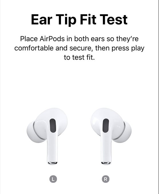 Ear Tip Fit Test - Fix One AirPod is Louder than the Other