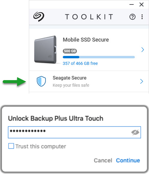 Lock external hard drive (or SSD) with Password_11