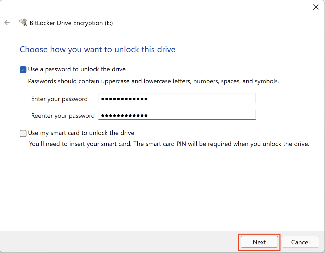 Lock removable drive on Windows_3