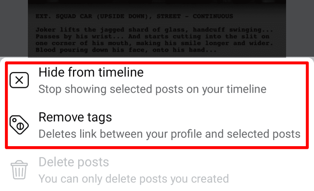 How to delete old Facebook posts in bulk
