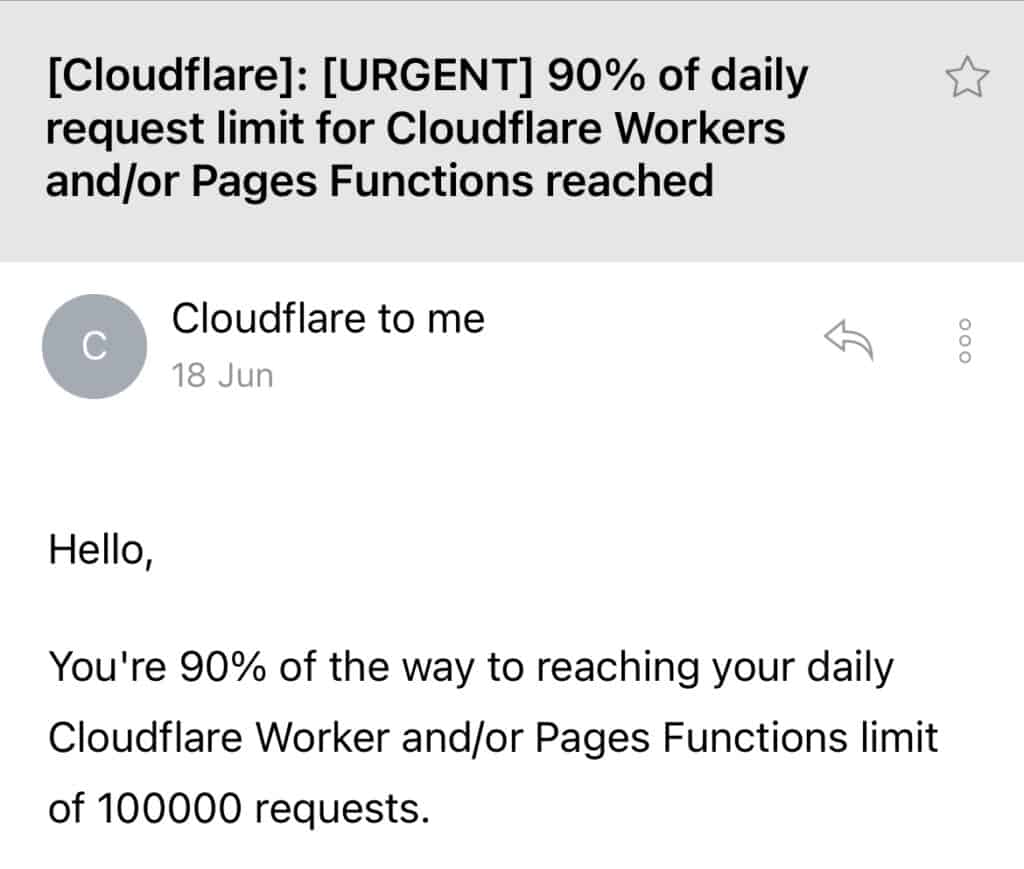 How to stop sudden spikes in Cloudflare Worker requests