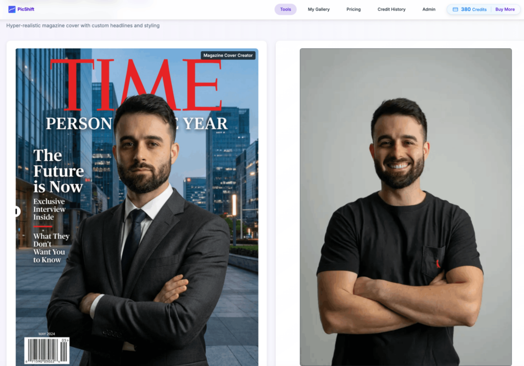 How to Put Your Photo on a Magazine Cover - AI Magazine Cover Generator